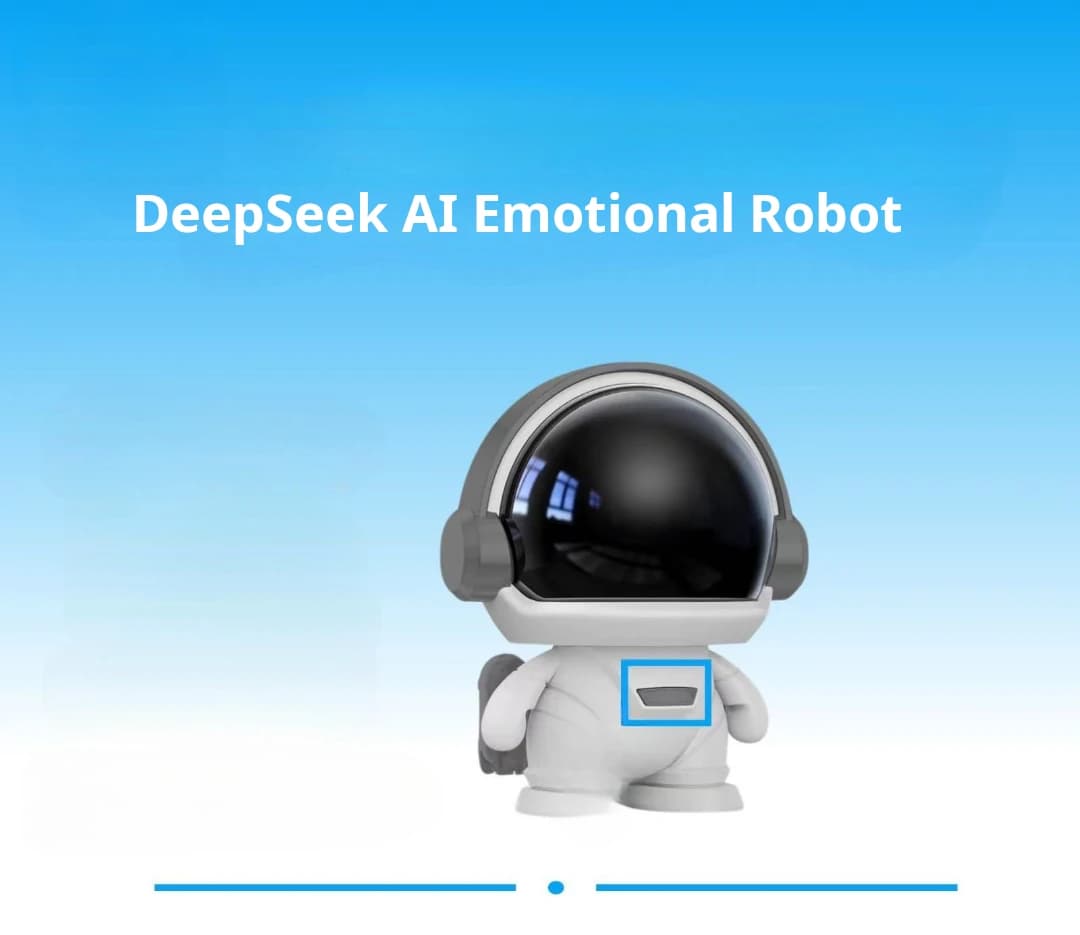 BitMy emo robot on a desk providing comfort
